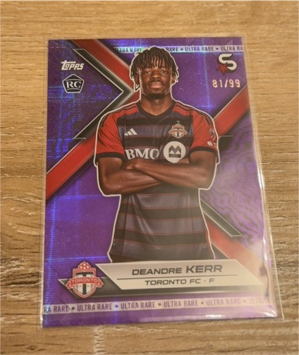 2024 Topps MLS Superstars #81 Deandre Kerr — front