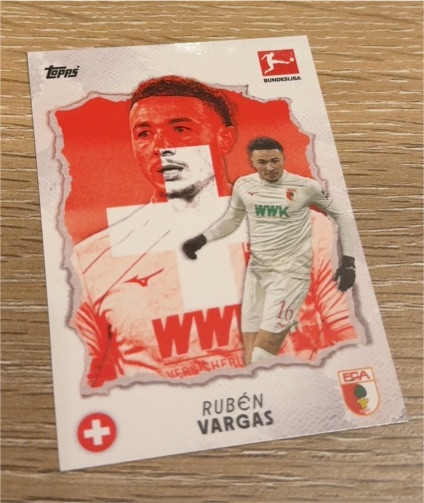 2025 Topps Bundesliga Rubén Vargas — front