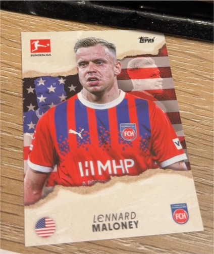 2023 Topps Bundesliga Lennard Maloney — front