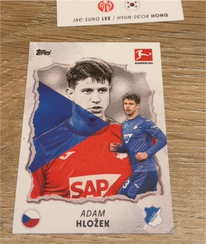 2024 Topps Bundesliga Adam Hložek — front