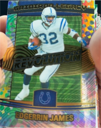 2025 Panini Revolution #13 Edgerrin James Gridiron Legacy — front