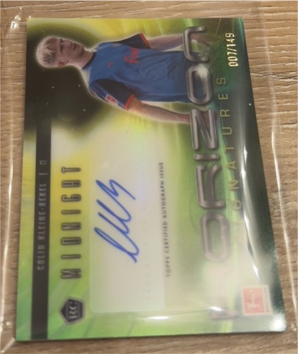 2024-25 Topps Midnight Bundesliga #007/149 Colin Kleine-Bekel — front