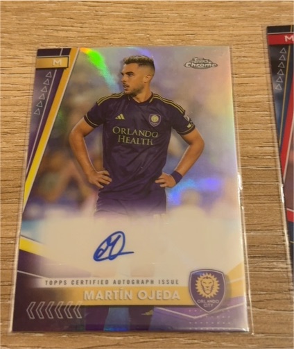2024 Topps Chrome MLS #CA-MO Martin Ojeda — front