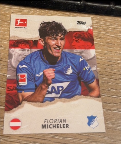 2024 Topps Bundesliga Florian Micheler — front