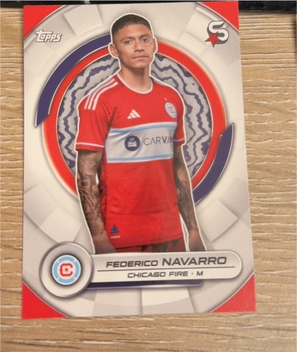 2024 Topps MLS Superstars #124 Federico Navarro — front