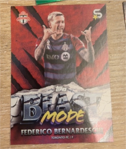 2024 Topps MLS Superstars #BM-22 Federico Bernardeschi Beast Mode — front