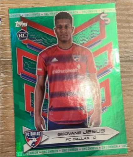 2024 Topps MLS Superstars #157 Geovane Jesus — front