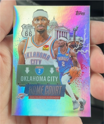 2025-26 Topps Shai Gilgeous Alexander Home Court — front