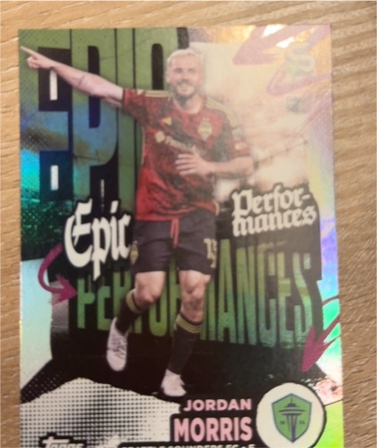 2024 Topps MLS Superstars #EP-30 Jordan Morris Epic Performances — front