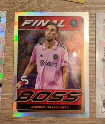 2024 Topps MLS Superstars #FB-7 Sergio Busquets — front