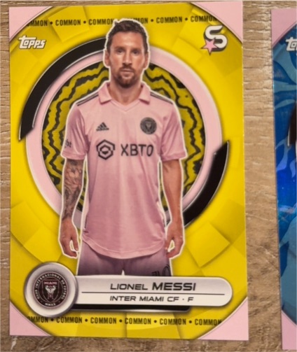 2024 Topps MLS Superstars #1 Lionel Messi — front