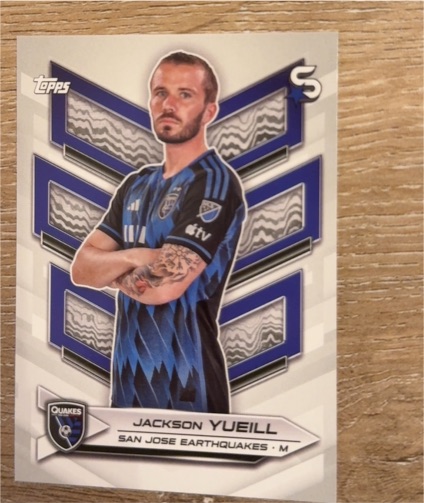 2024 Topps MLS Superstars #135 Jackson Yueill — front