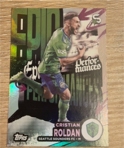 2024 Topps MLS Superstars Epic Performances #EP-21 Cristian Roldan — front