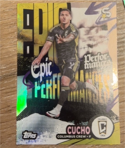 2024 Topps MLS Superstars #EP-5 Cucho — front