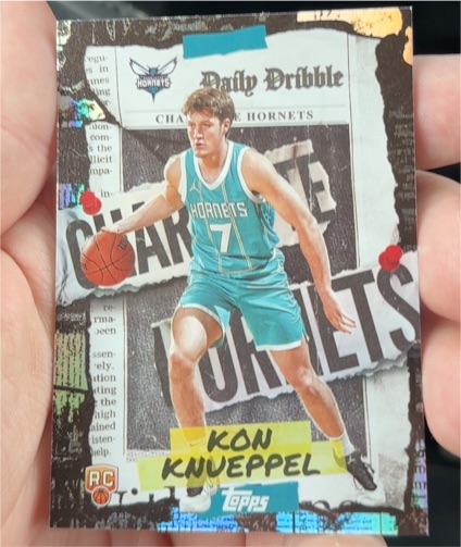 2025-26 Topps #DD-34 Kon Knueppel — front