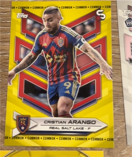 2024 Topps MLS Superstars #142 Cristian Arango — front