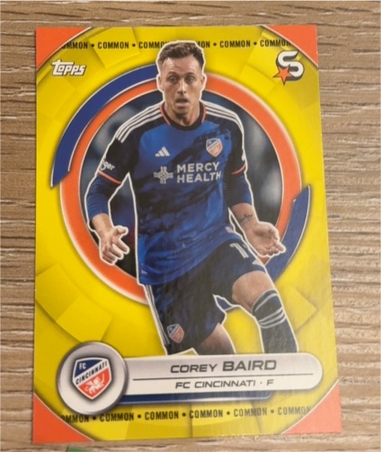 2024 Topps MLS Superstars #196 Corey Baird — front