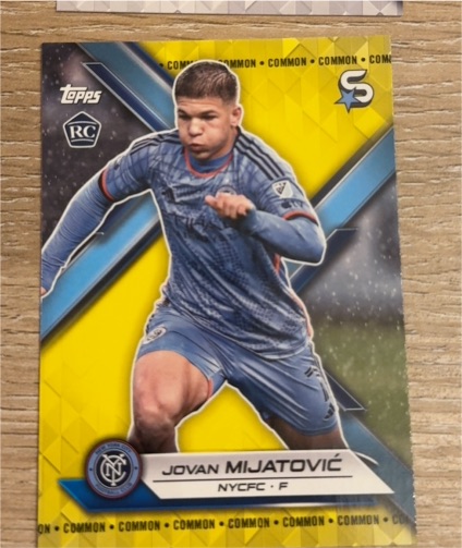 2024 Topps MLS Superstars #188 Jovan Mijatović — front
