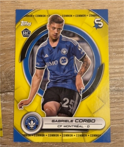 2024 Topps MLS Superstars #25 Gabriele Corbo — front
