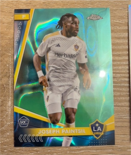 2024 Topps Chrome MLS #43 Joseph Paintsil — front