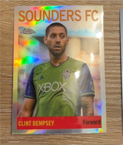 2024 Topps Chrome MLS 1964 #64T-1 Clint Dempsey — front