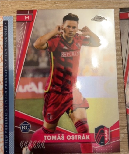 2024 Topps Chrome MLS #136 Tomáš Ostrák — front