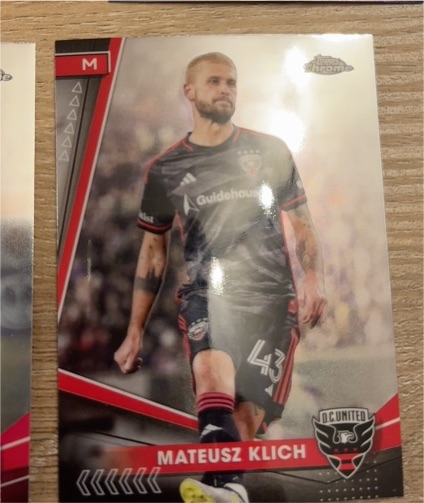 2024 Topps Chrome MLS #166 Mateusz Klich — front