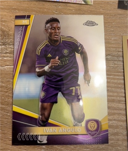 2024 Topps Chrome MLS #60 Ivan Angulo — front