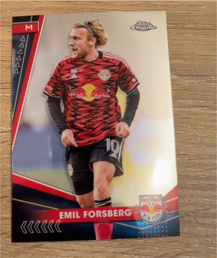 2024 Topps Chrome MLS #101 Emil Forsberg — front