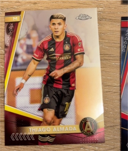 2024 Topps Chrome MLS #2 Thiago Almada — front
