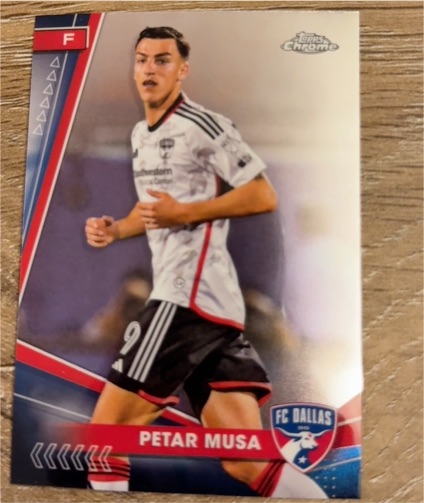 2024 Topps Chrome MLS #3 Petar Musa — front