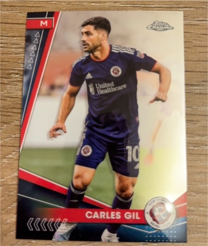 2024 Topps Chrome MLS #4 Carles Gil — front