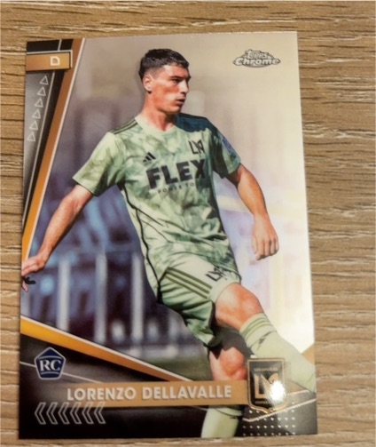 2024 Topps Chrome MLS #91 Lorenzo Dellavalle — front