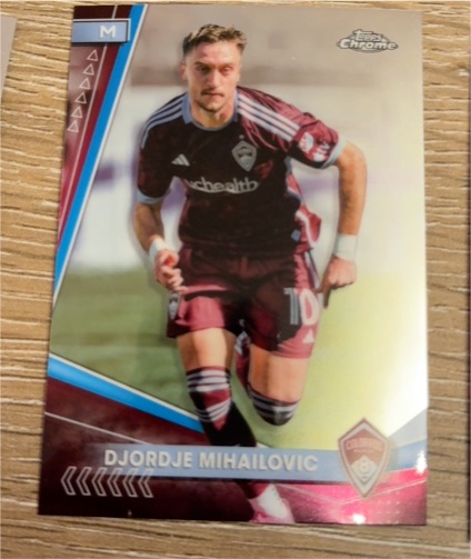 2024 Topps Chrome MLS #8 Djordje Mihailovic — front
