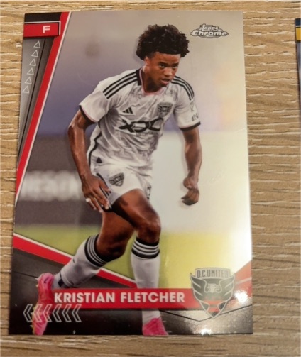 2024 Topps Chrome MLS #65 Kristian Fletcher — front