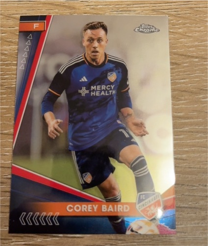 2024 Topps Chrome MLS #49 Corey Baird — front