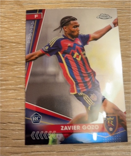 2024 Topps Chrome MLS #15 Zavier Gozo Rookie Card — front