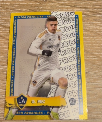2024 Topps Chrome MLS #96 Gabriel Pec - Pitch Prodigies Rookie Card — front