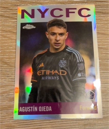 2024 Topps Chrome MLS 1964 #64T-9 Agustin Ojeda — front