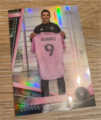 2024 Topps Chrome MLS #50 Luis Suarez — front