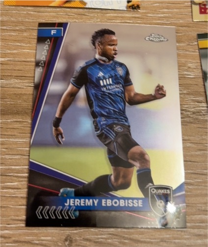 2024 Topps Chrome MLS #83 Jeremy Ebobisse — front