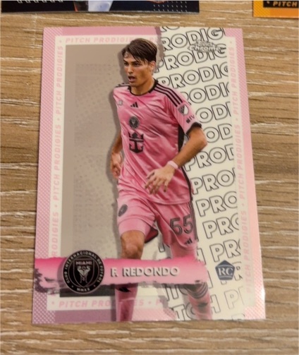 2024 Topps Chrome MLS Pitch Prodigies #41 Federico Redondo — front