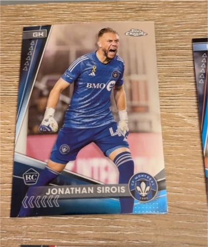 2024 Topps Chrome MLS #36 Jonathan Sirois — front