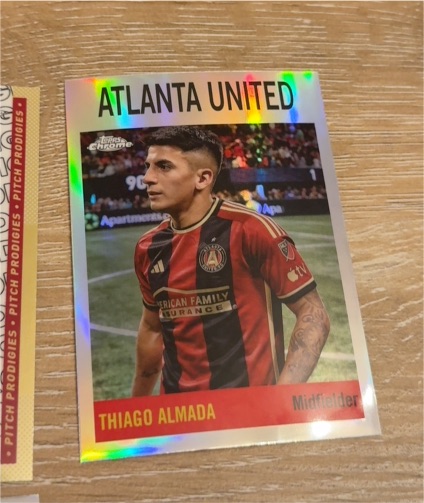 2024 Topps Chrome MLS #64T-6 Thiago Almada — front