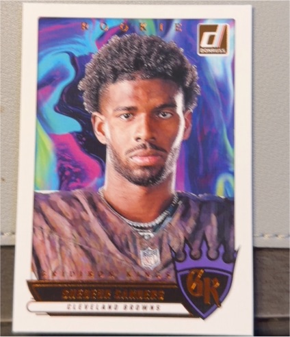 2025 Panini Donruss #RGK-SSS Shedeur Sanders Rookie Gridiron Kings — front