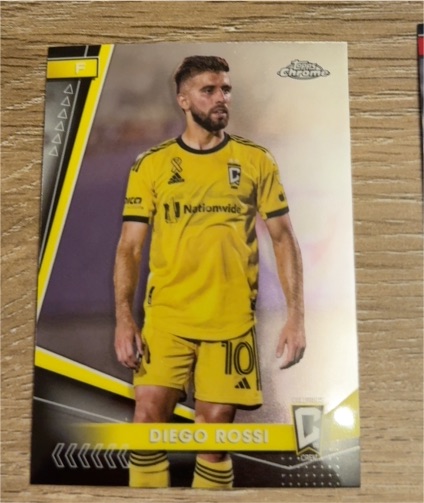 2024 Topps Chrome MLS #31 Diego Rossi — front