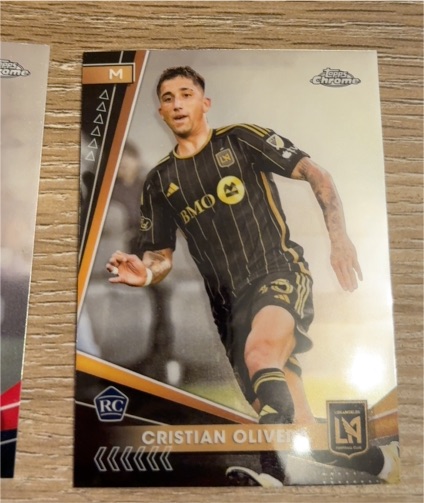 2024 Topps Chrome MLS #155 Cristian Olivera — front