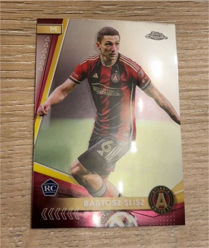2024 Topps Chrome MLS #111 Bartosz Slisz — front