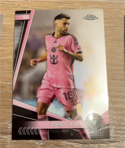 2024 Topps Chrome MLS #18 Jordi Alba — front