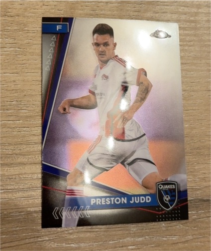 2024 Topps Chrome MLS #105 Preston Judd — front